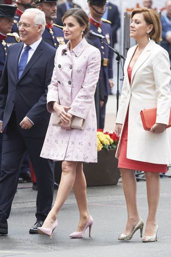 La reine Letizia d'Espagne, le 26 mai 2018