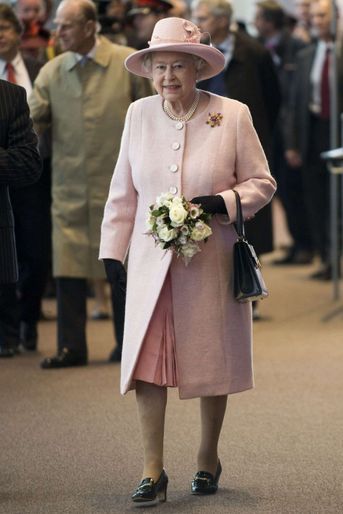 La reine Elizabeth II, le 4 décembre 2008