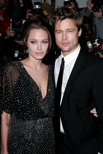 Angelina Jolie et Brad Pitt à la première du film «Raisons d&#039;État» à New York en décembre 2006