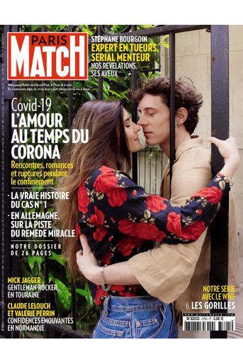Covid-19, l’amour au temps du corona : rencontres, romances et ruptures pendant le confinement - Paris Match n°3705, 7 mai 2020