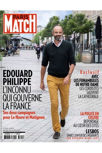 Edouard Philippe, l’inconnu qui gouverne la France - Paris Match n°3711, 18 juin 2020