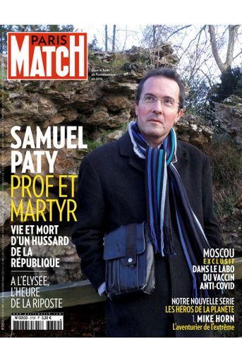 Samuel Paty, prof et martyr : vie et mort d’un hussard de la république - Paris Match n°3729, 22 octobre 2020