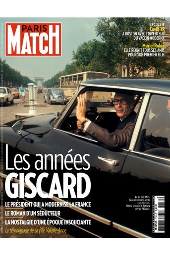 Les années Giscard : le président qui a modernisé la France, le roman d’un séducteur, la nostalgie d’une époque insouciante - Paris Match n°3736, 8 décembre 2020