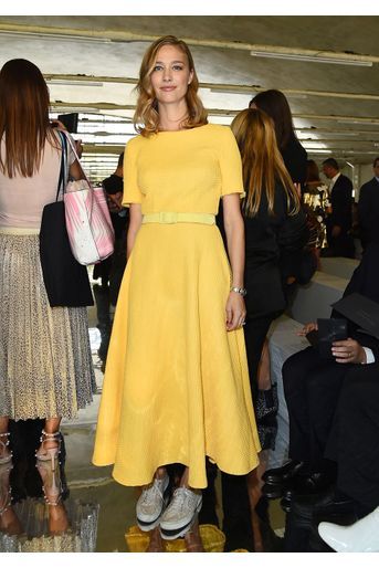 Beatrice Borromeo au défilé Byblos lors de la Fashion Week de Milan en septembre 2018