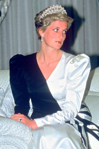 Lady Diana aux Emirats arabes unis en 1986