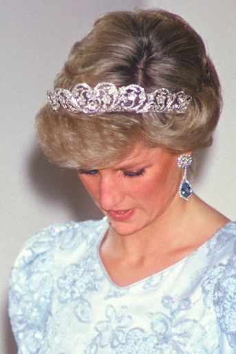 Lady Diana en Allemagne en 1987