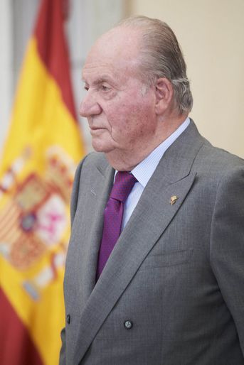 L’ancien roi Juan Carlos d’Espagne à Madrid, le 10 janvier 2019
