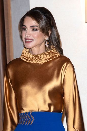 La reine Rania de Jordanie, le 2 mars 2020