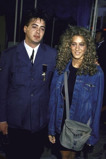 Robert Downey Jr. et Sarah Jessica Parker en 1985