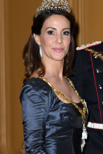 La princesse Marie de Danemark, le 1er janvier 2020