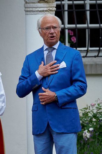 Le roi Carl XVI Gustaf de Suède (ici le 10 juillet 2020) va fêter ses 75 ans en 2021 
