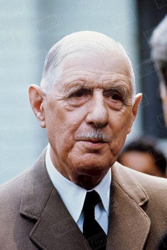 Le Président Charles de Gaulle lors de sa visite officielle de l’exposition universelle au Canada. 1967.