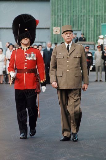 Le Général Charles de Gaulle lors de sa visite officielle de l’exposition universelle au Canada. 1967.