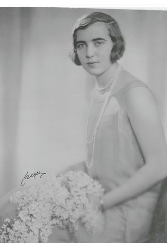 La princesse Ingrid de Suède, en 1929