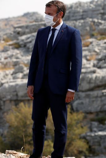 Emmanuel Macron au Liban mardi.