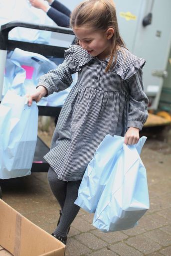 La princesse Charlotte sur un cliché partagé pour son cinquième anniversaire en mai 2020