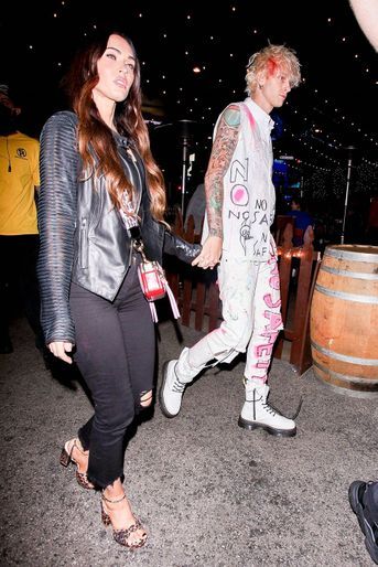 Megan Fox et Machine Gun Kelly à Los Angeles le 24 septembre 2020