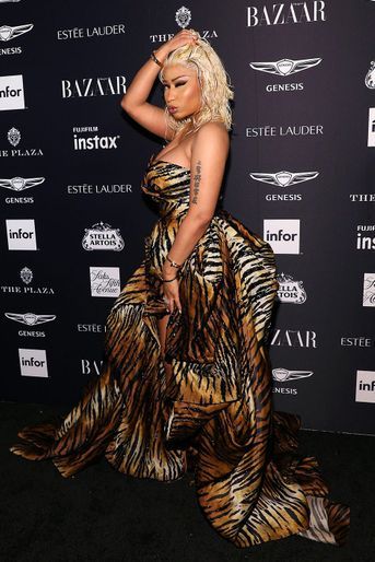 Nicki Minaj avant son altercation avec Cardi B, à New York, vendredi 7 septembre