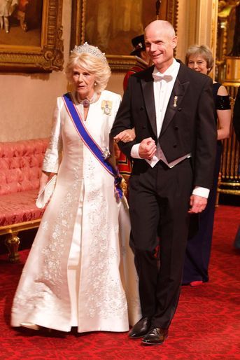La duchesse de Cornouailles Camilla à Londres, le 23 octobre 2018