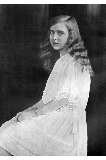 La princesse Ingrid de Suède, en 1922