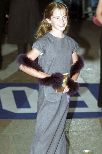 Emma Watson à Londres en décembre 2001. 