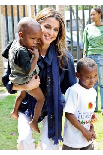 La reine Rania de Jordanie, le 26 mars 2009