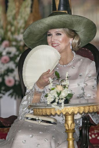 La reine Maxima des Pays-Bas à Yogyakarta, le 11 mars 2020