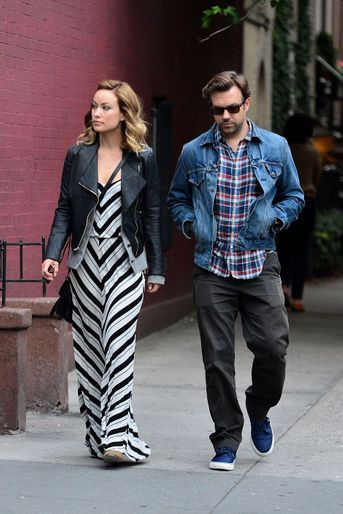 Olivia Wilde et Jason Sudeikis de sortie à New York en juin 2012