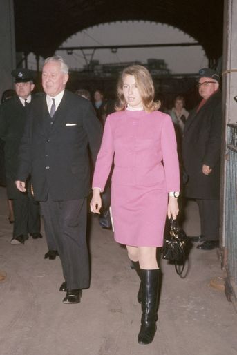 La princesse Anne, le 16 janvier 1968