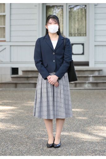 La princesse Aiko du Japon sur le campus de l&#039;université Gakushuin, le 24 octobre 2020 à Tokyo