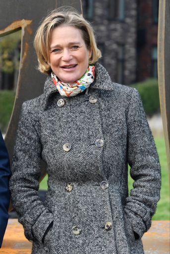 La princesse Delphine de Belgique à Saint-Nicolas (Sint-Niklaas), le 17 octobre 2020