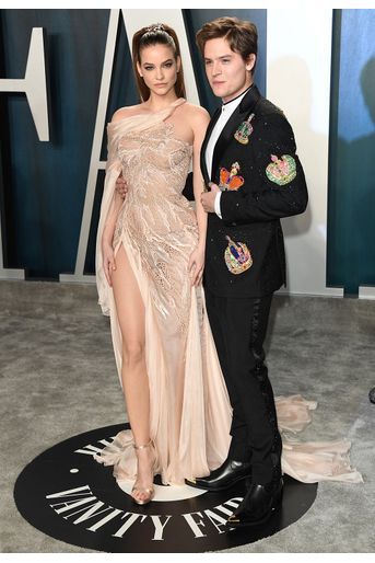 Barbara Palvin et Dylan Sprouse à l&#039;after-party des Oscars organisée par «Vanity Fair» à Los Angeles le 9 février 2020