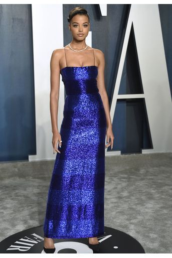 Ella Balinska à l&#039;after-party des Oscars organisée par «Vanity Fair» à Los Angeles le 9 février 2020