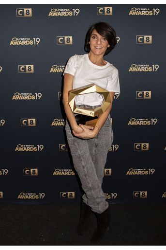 Florence Foresti lors de la 1ère édition des Olympia Awards, cérémonie récompensant des artistes de la musique et de l’humour, à  Paris le 11 décembre 2019