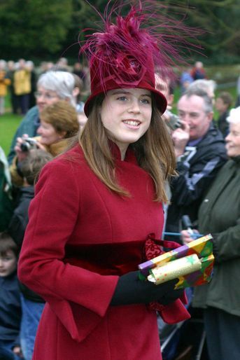 La princesse Eugenie d'York, le 25 décembre 2002