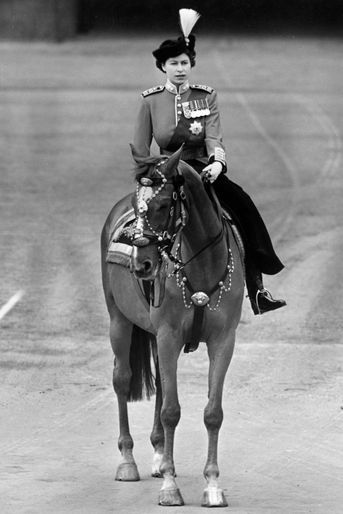 La princesse Elizabeth d&#039;Angleterre (futur reine Elizabeth II), en 1951