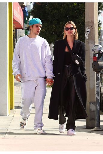 Hailey et Justin Bieber à Los Angeles le 4 mars 2020