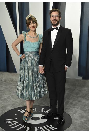 Joanna Newsom et Andy Samberg à l&#039;after-party des Oscars organisée par «Vanity Fair» à Los Angeles le 9 février 2020