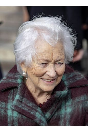 L&#039;ancienne reine des Belges Paola à Laeken, le 17 février 2020