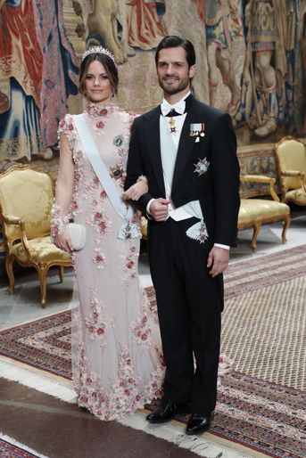 La princesse Sofia et le prince Carl Philip de Suède à Stockholm, le 11 décembre 2019