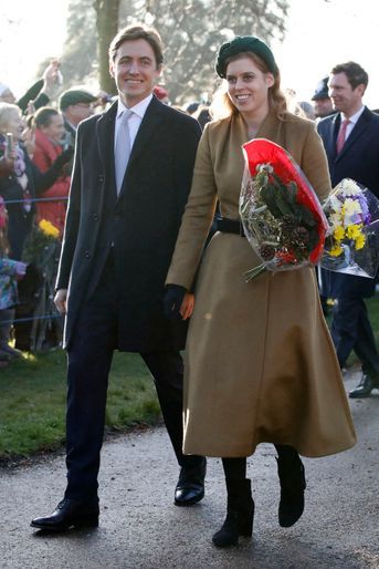 La princesse Beatrice d&#039;York et Edoardo Mapelli-Mozzi (ici le 25 décembre 2019) vont se marier en 2020