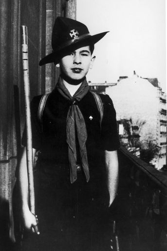 Valéry Giscard d'Estaing, à l'âge de 11 ans en 1937. 