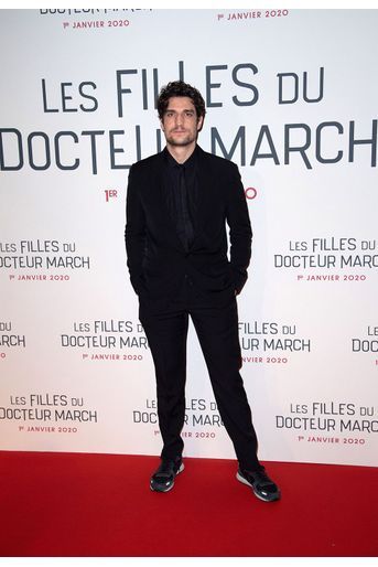 Louis Garrel lors de la première du film &quot;Les filles du Docteur March&quot; à Paris, le 12 décembre 2019. 