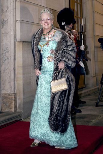 La reine Margrethe II de Danemark à Copenhague, le 1er janvier 2020
