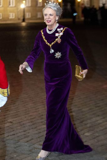 La princesse Benedikte de Danemark à Copenhague, le 1er janvier 2020