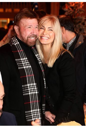 Chuck Norris et son épouse Gena O'Kelley