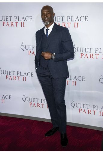 Djimon Hounsou à la première du film "Sans un bruit partie II" à New York le 8 mars 2020. 