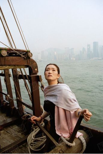 Gong Li à Hong Kong en 1999.