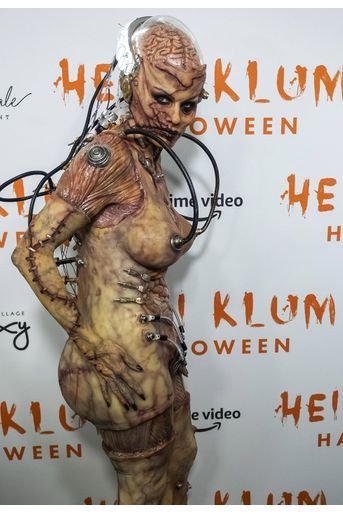 Heidi Klum à sa soirée d&#039;Halloween, jeudi 31 octobre, à New York