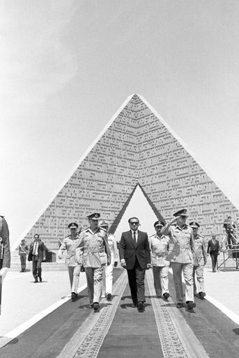 Hosni Moubarak en avril 1986.